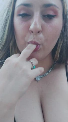 bbw huge tits natural tits onlyfans saliva tit fuck tit worship tits titty fuck clip