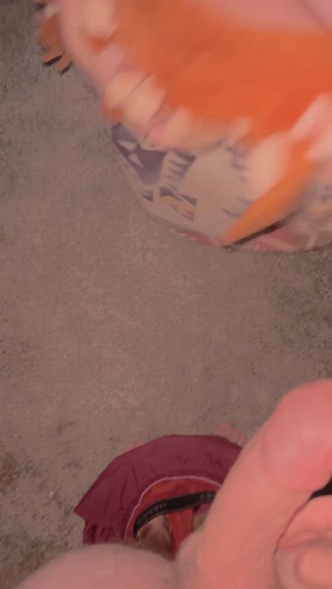 Teen sucking foreskin