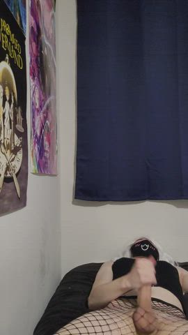 femboy jerk off sissy solo clip