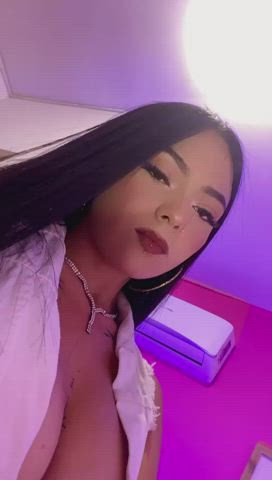 big tits boobs latina teen tits clip