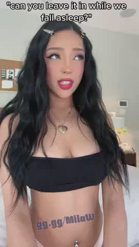 amateur big tits boobs brunette homemade onlyfans pussy teen tiktok tits clip