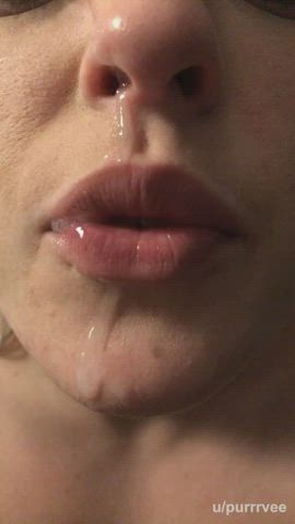 She savours it