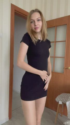 girlfriend teen tits petite clip