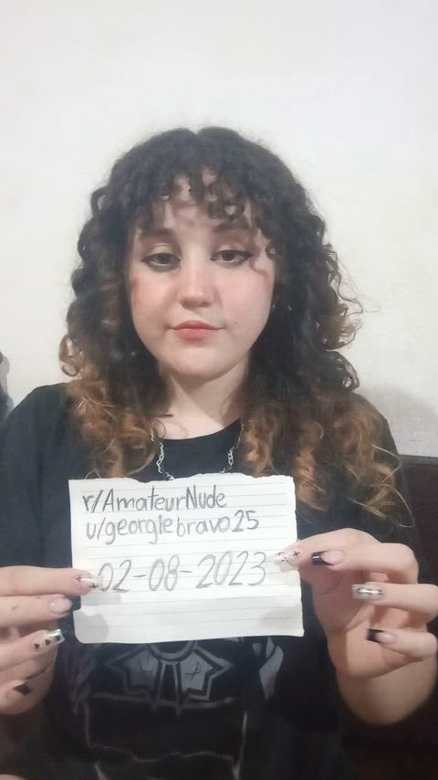 amateur curly hair verified clip