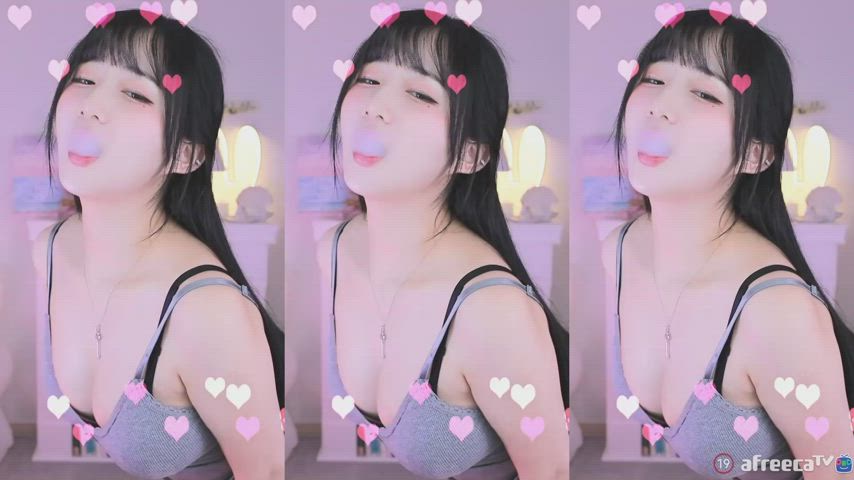 asian korean model clip
