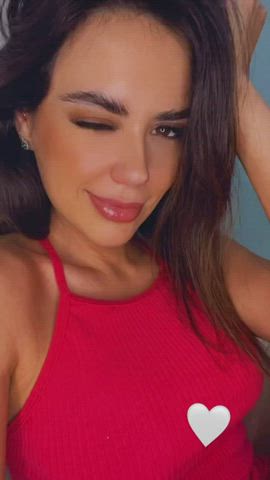 boobs brazilian brown eyes brunette dani facial goddess labia sensual tease clip