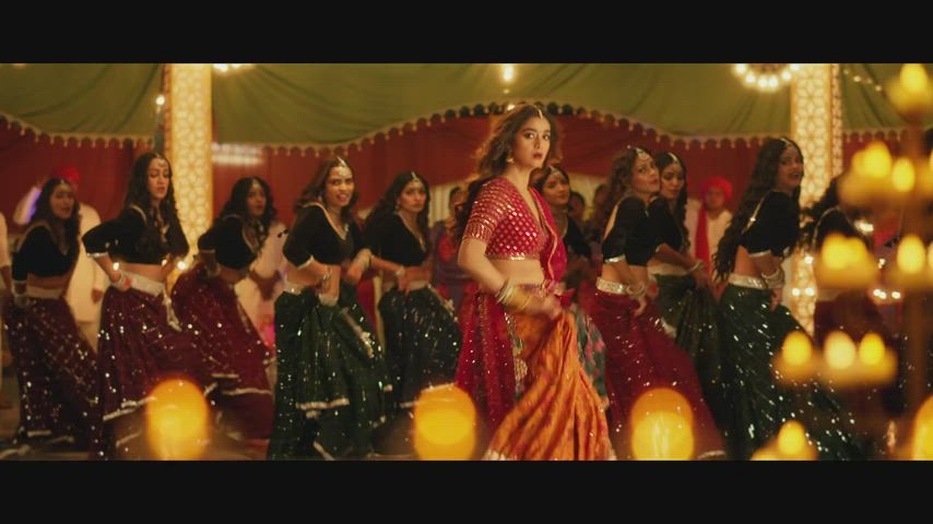 dancing indian saree clip