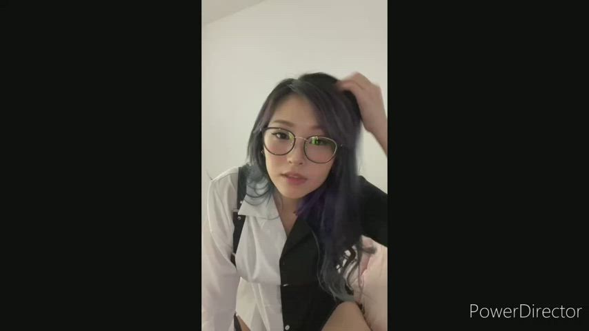 Asian BabeCock Cum clip