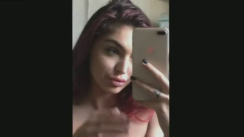 18 Years Old Celebrity Hotwife Public Redhead Russian Step-Sister Teen TikTok clip
