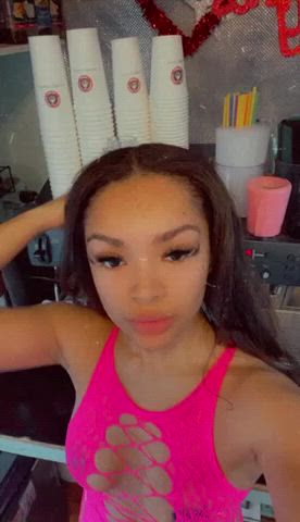 ass boobs booty ebony lingerie natural tits public solo teen tits clip