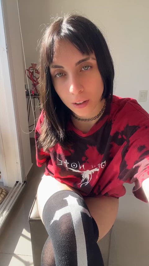 cute teen tongue clip