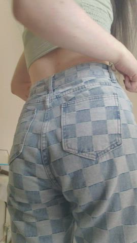 ass ass clapping booty brunette panties shaking trans trans woman clip