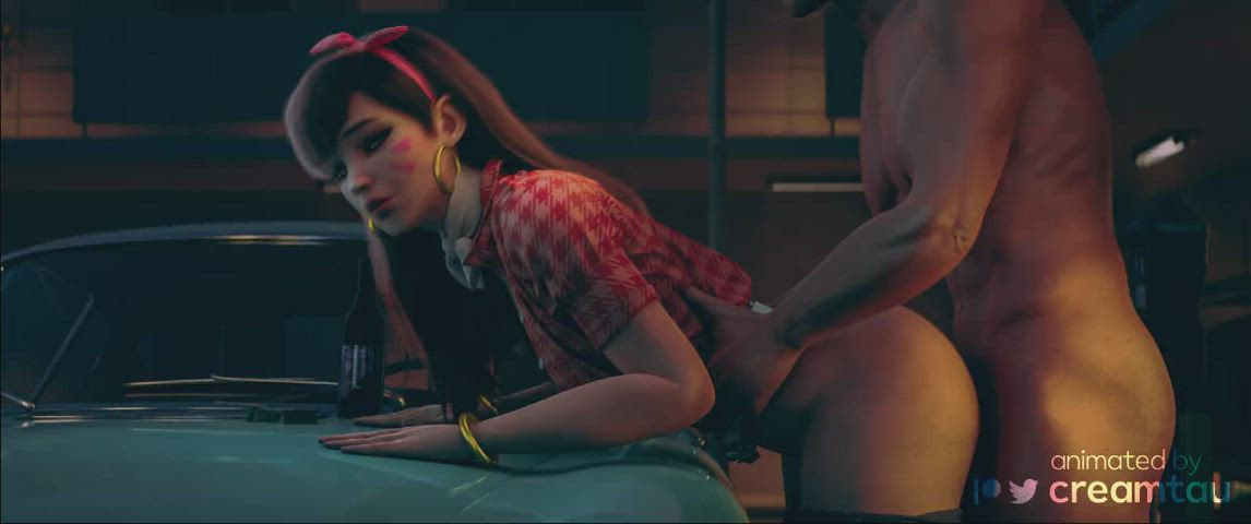 3d animation doggystyle overwatch sex clip