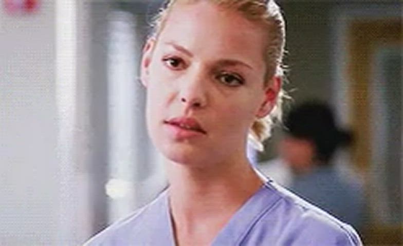 celebrity katherine heigl reaction the (not so) faceless couple clip
