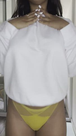 Do you want horny girl with petite tits?💦👅