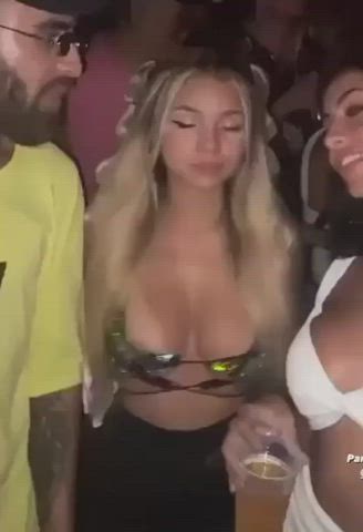 blonde model teen clip