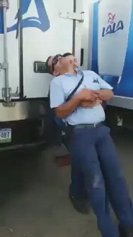 gay public rubbing clip