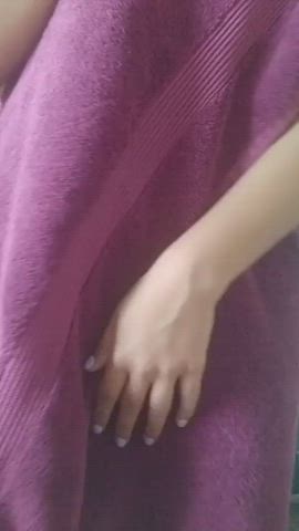 desi nude pussy selfie towel clip