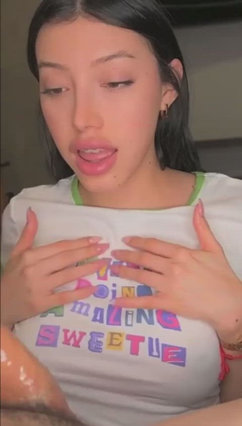 big dick big tits blowjob cumshot clip