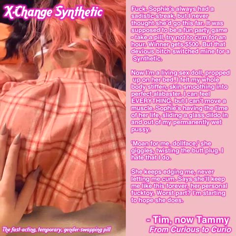 butt plug caption sex doll x-change clip