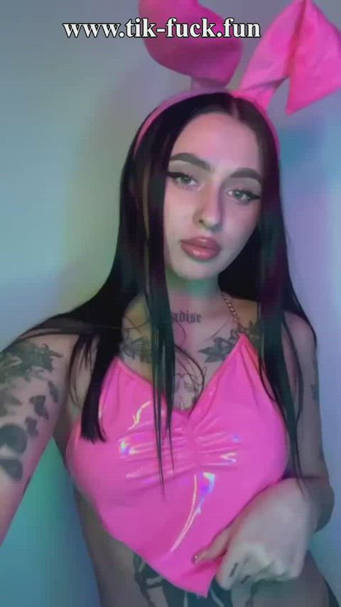 amateur big tits boobs cute pussy sex solo teen tiktok tits clip
