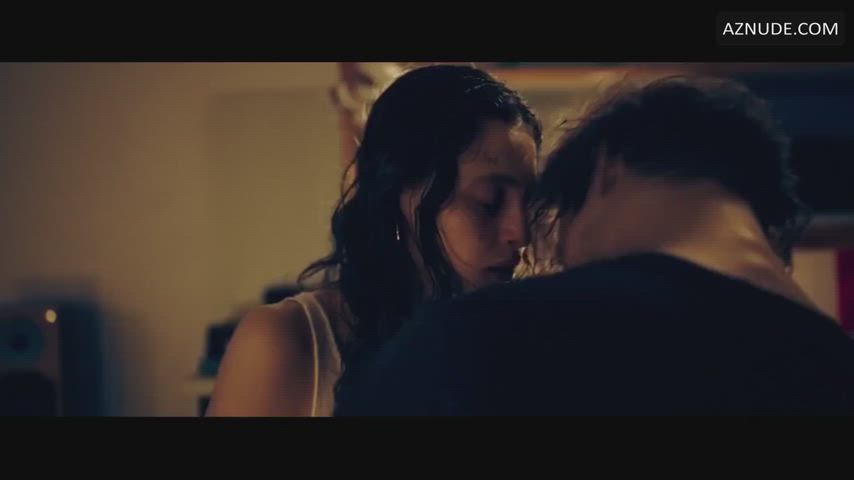 brunette cinema topless clip