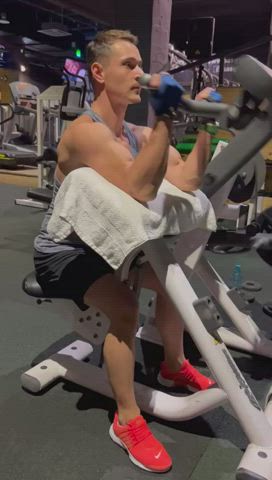 fitness gym muscles clip