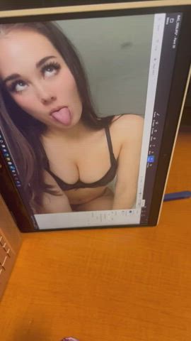 Cum Facial Tribute clip