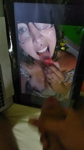 cum cumshot facial glasses male masturbation piercing tribute clip