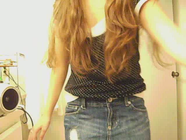 long hair selfie strip clip