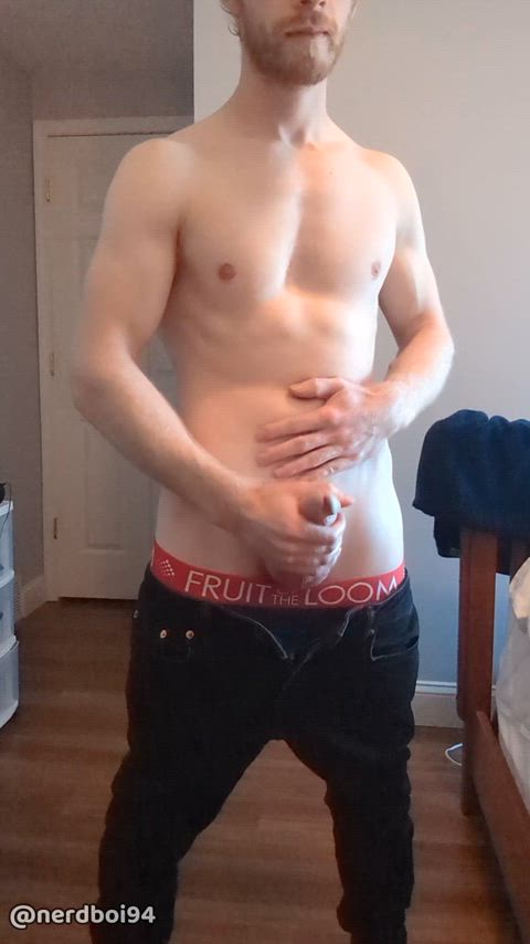 cock male masturbation muscles twink clip
