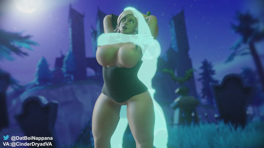 3d big tits halloween rule34 clip