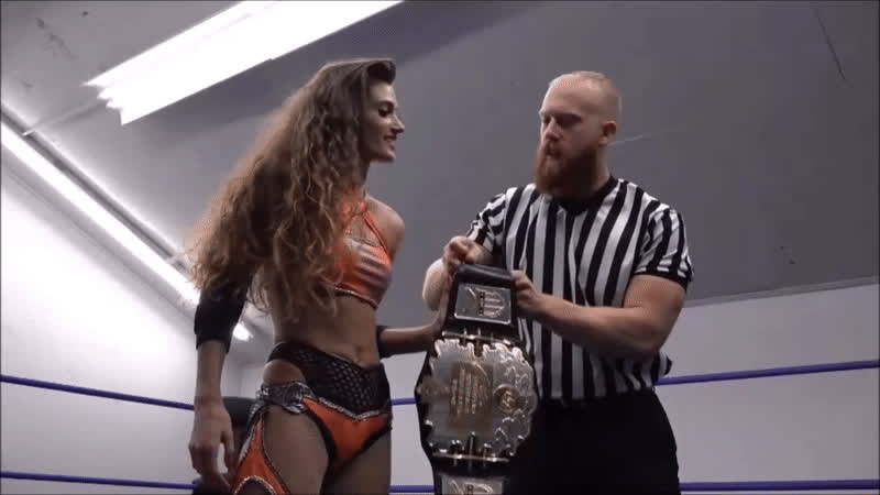 brunette white girl wrestling clip