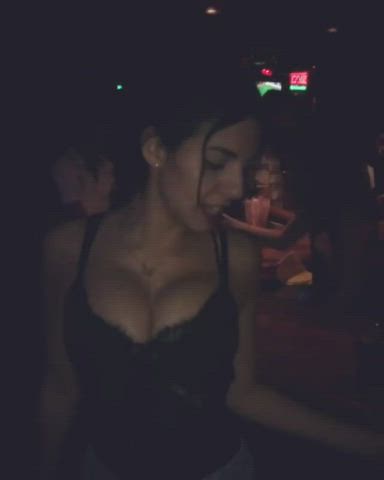 big tits dancing party clip