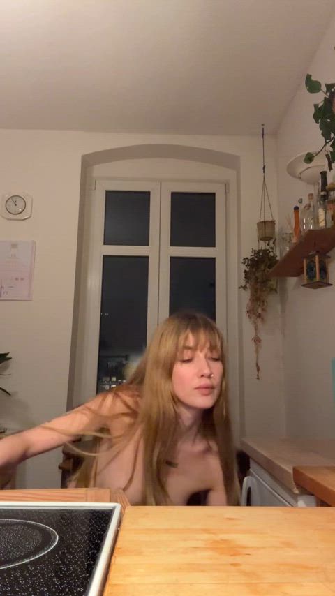 18 years old babe cute nude petite slim solo tits clip
