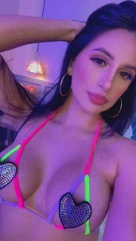 cute latina solo tits clip