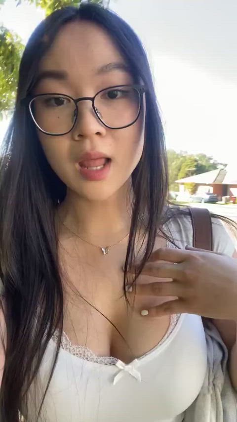 amateur asian big tits glasses on/off public reveal solo teen tits clip