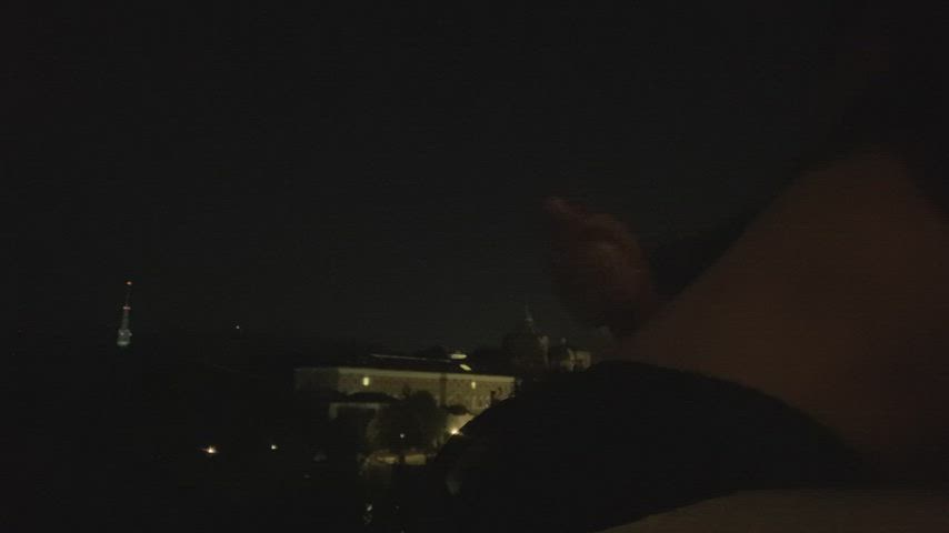 jerk off male masturbation outdoor public clip