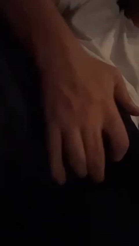 bulge hard thick cock throbbing flexing clip