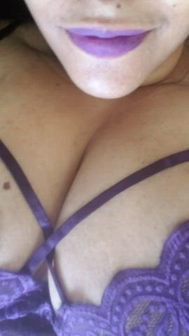 Feeling so sexy in purple