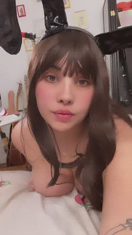 Bunny girl is feeling naughty 💕