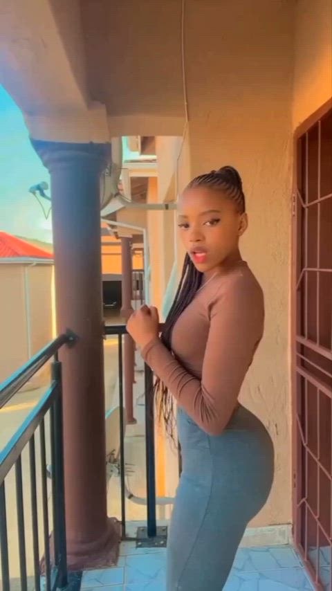 compilation ebony jiggling twerking clip