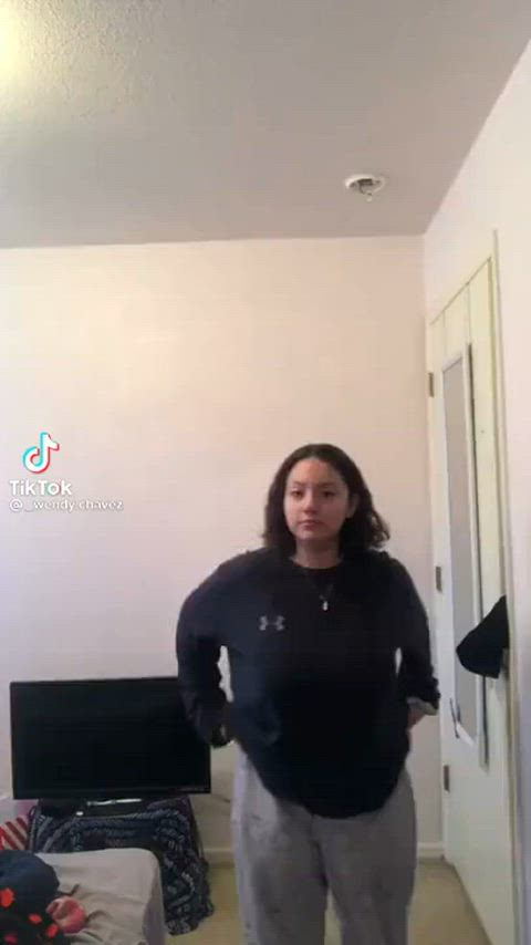 amateur babe cute girls pretty sensual smile teen teens tiktok clip
