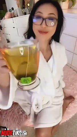 Asian Lingerie Stockings clip