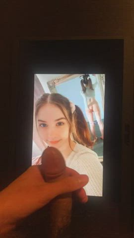 Cumshot Masturbating Tribute clip