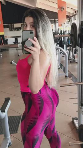 Babe Big Ass Fitness Leggings clip