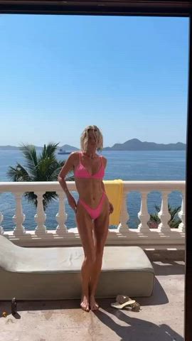 bikini dancing elsa hosk clip