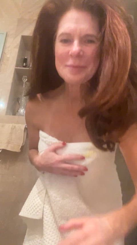 No makeup, 58yo, still fuckable