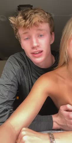 blonde pussy tits clip