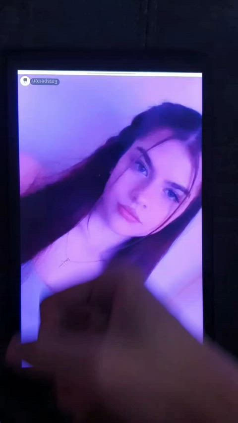 cum cumshot teen tribute clip
